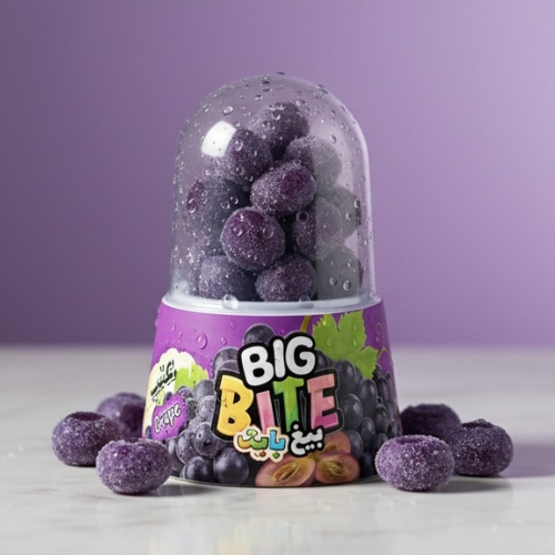Fruttini Big Bite Viral Grape Ice cream 75g