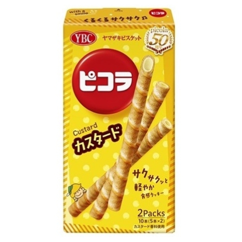 YBC Picola Custard-Rolled Cookies – Picola Custard Rolled Cookies | Yamazaki Biscuit Picola Custard Rolled Cookies