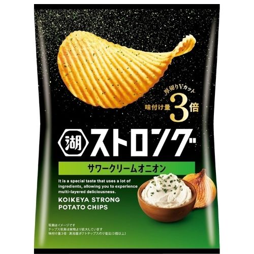 Koikeya Strong Sour Cream Onion Flavor 53g