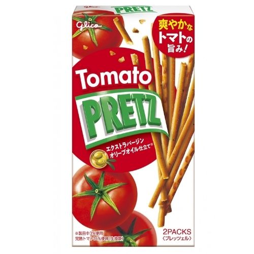 Glico Pretz Tomato Flavor 62g
2 bags per pack