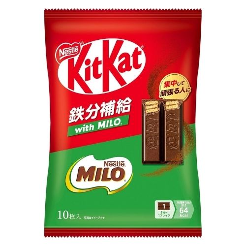 KitKat Iron Supplement with MILO (NEW)
[10pcs/bag]