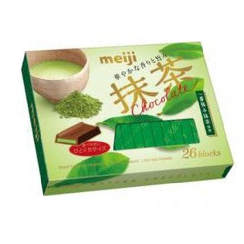 Meiji Matcha Chocolate Box (26 pieces)