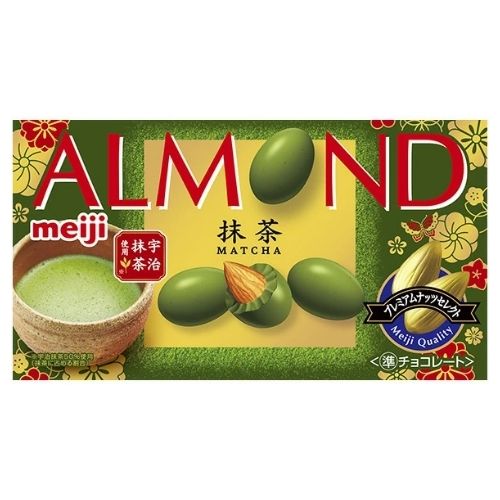 Meiji Almond Chocolate Matcha 67g