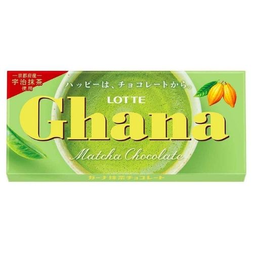 Lotte Ghana Matcha Chocolate 45g