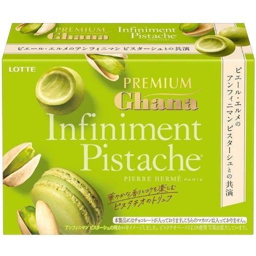 Lotte Premium Ghana Truffle Pistachio 49g