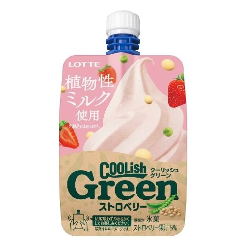 Lotte Coolish Green Strawberry