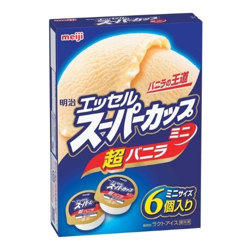 Meiji Essel Super Cup Mini Vanilla Ice Cream