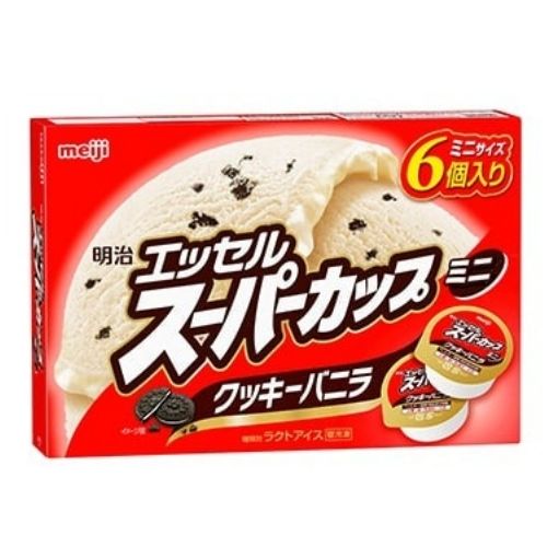 Meiji Essel Super Cup Mini Vanilla Cookies