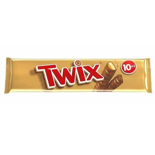 Twix Caramel Chocolate 50g (Pack of 10)