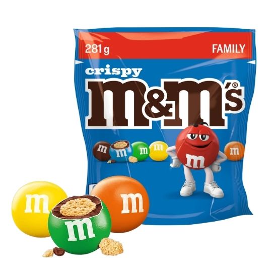 M&M's Pouch Crispy 255 g
