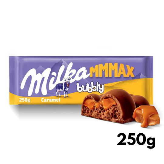 Milka Bubbly Caramel 250g